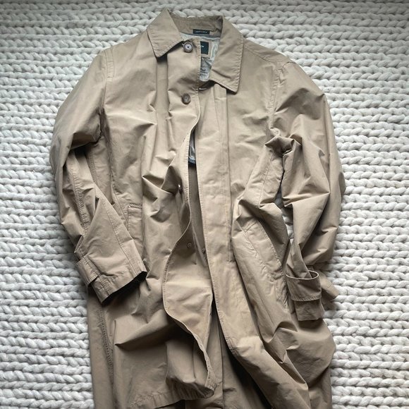 J.CREW Sutherland Trench Coat Beige S